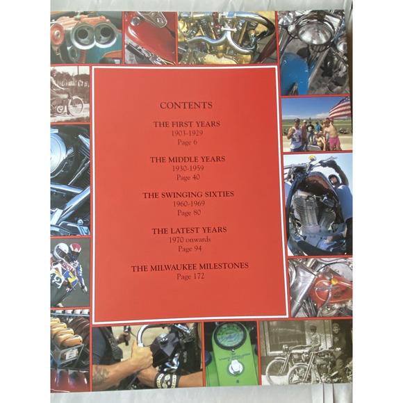 Harley-Davidson: The Ultimate Machine 100th Anniversary Edition 1903-2003 Book - Picture 4 of 13